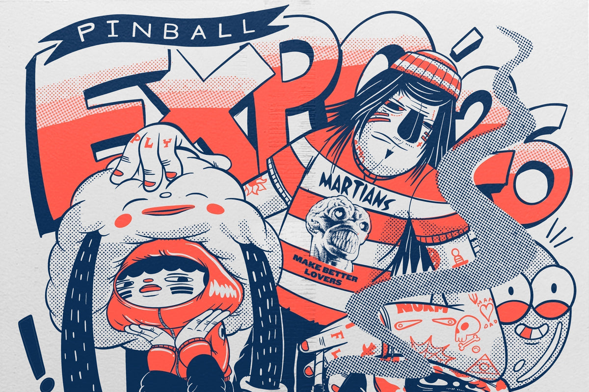 Pinball Expo 2026 print